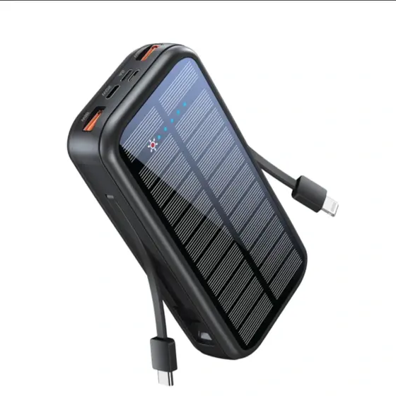 ۳. پاور بانک خورشیدی گرین لاین GNPDSOLPB16 16000